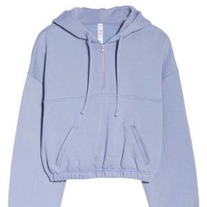 cropped hoodie